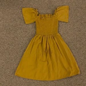 Bebop TJMaxx Small Women’s Mustard Yellow Mini Dress